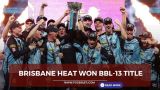 Brisbane Heat won BBL-13 Title