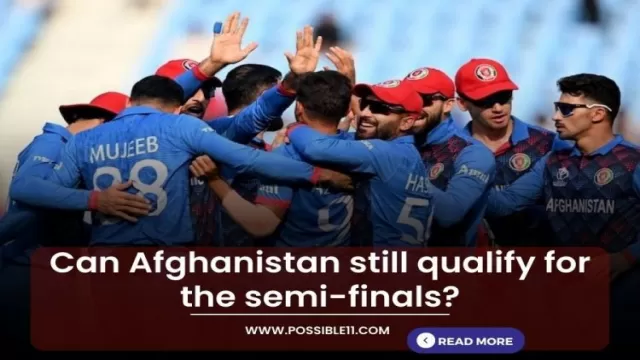Can Afghanistan still qualify for the semi-finals?