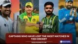 Captains who have lost the most matches in T20I cricket