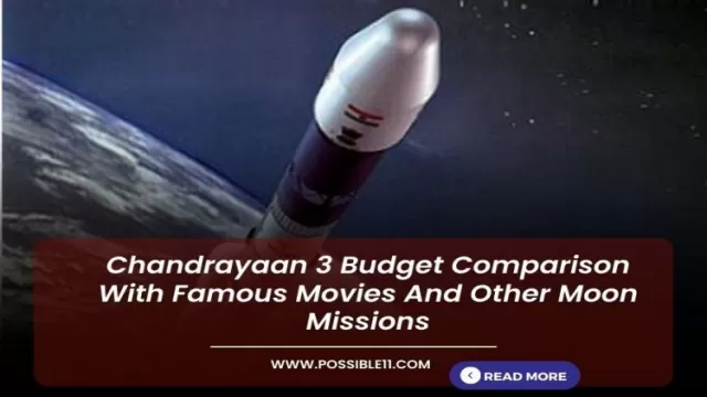 Chandrayaan 3 Budget Comparison With Famous Movies