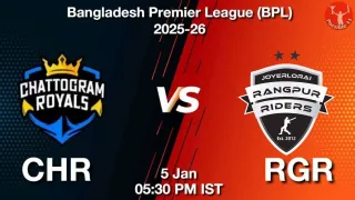 CHR vs RGR BPL 2025-26, Pitch Report, Head to Head, Playing 11, AI Prediction