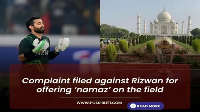 Complaint filed against Rizwan for offering ‘namaz’