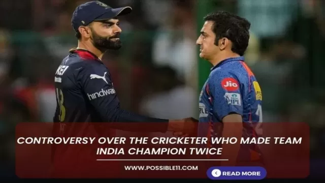 Controversy over the cricketer who made Team