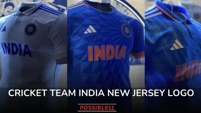 Cricket Team India New Jersey Logo