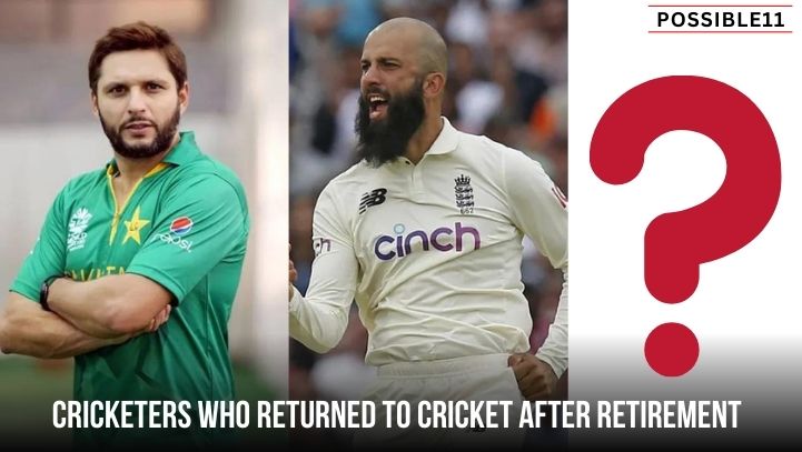 Cricketers who returned to cricket after retirement