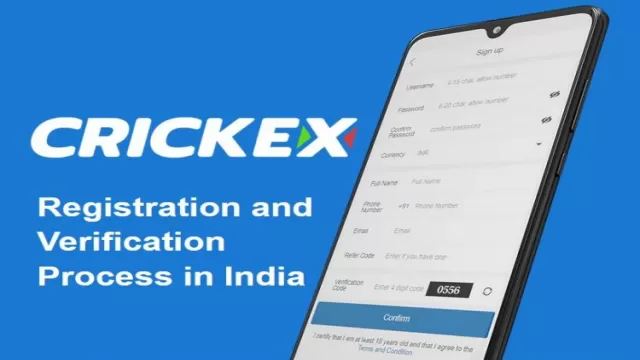 Crickex Account Registration in India 2023