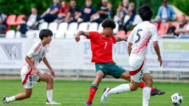 cristiano ronaldo jr shines on portugal u16 debut win 1
