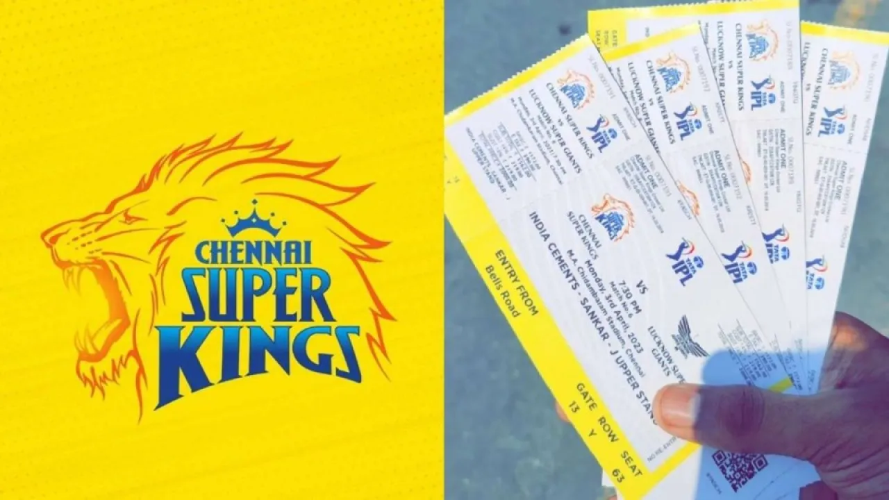 csk ipl 2026 tickets price how to book