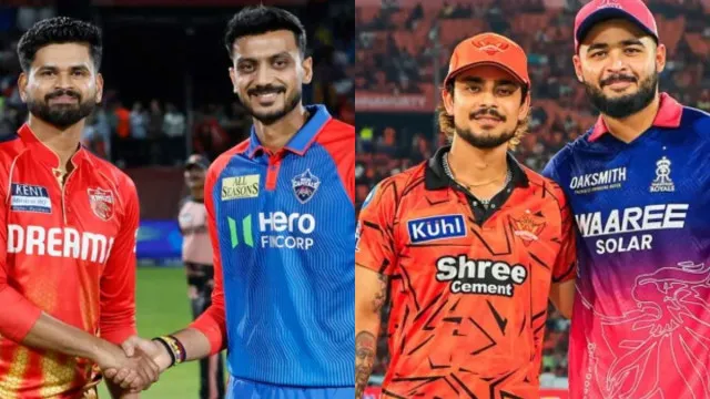 DC vs PBKS & RR vs SRH: