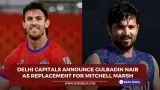 Delhi Capitals announce Gulbadin Naib as replacement for Mitchell Marsh