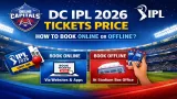 Delhi Capitals IPL 2026 Tickets: Price, Schedule & How to Book Online & Offline