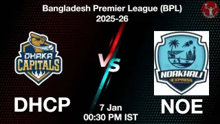 DHCP vs NOE BPL 2025-26, Pitch