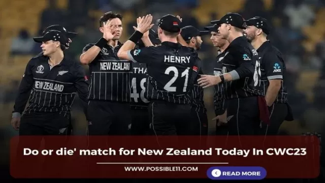 Do or die match for New Zealand