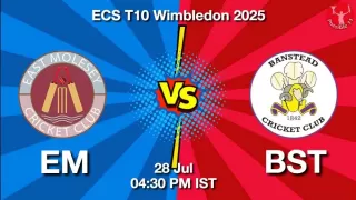 ECS T10 2025 EM vs BST: