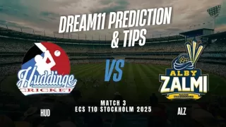 ECS T10 2025 HUD vs ALZ: Playing 11