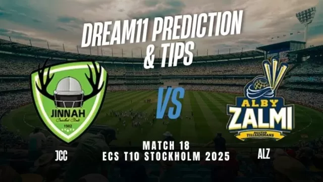ECS T10 2025 JCC vs ALZ: Head to Head, Playing 11, Dream11 Team, AI Prediction