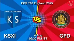 ECS T10 2025 KSXI vs GFD: