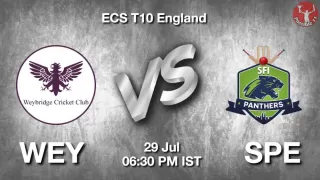 ECS T10 2025 WEY vs SPE: Playing 11