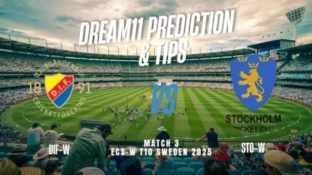 ECS-W T10 2025 DIF-W vs STO-W: Playing 11, Dream11 Team, My11Circle Prediction