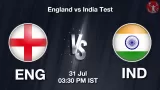 ENG vs IND 5th