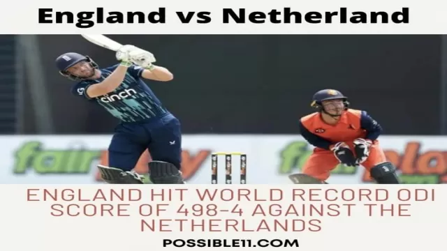Eng vs Ned: England Smash World Record