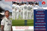 Eng vs NZ: England Test squad announced for New Zealand test tour