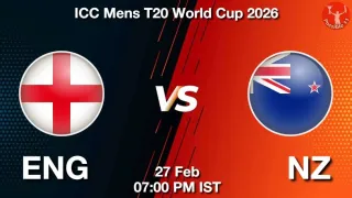 ENG vs NZ T20 WC 2026, Pitch Report, Head to Head, Playing 11, AI Prediction