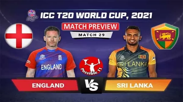 ENG vs SL Match Preview, Today Match