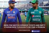 Expensive tickets, empty stadium now floodlights become a problem in Asia cup