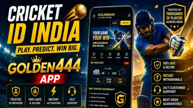 Get Cricket ID India: Golden444 App Full
