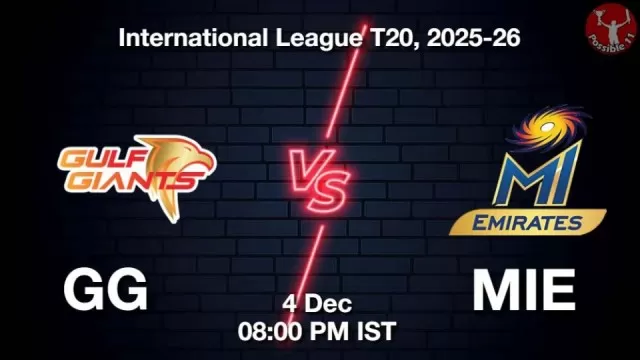 GG vs MIE, Pitch Report, Head to Head, Playing 11, AI Prediction