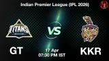 GT vs KKR IPL