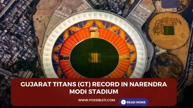 Gujarat Titans (GT) record in Narendra Modi