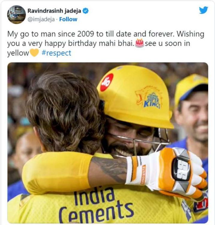 happy birthday ms dhoni star cricketers wished dhoni on his birthday like this 1