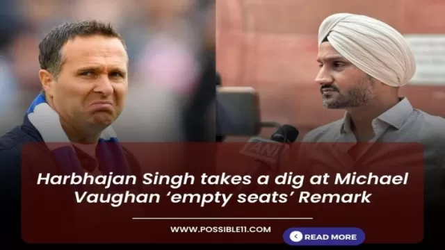 Harbhajan Singh takes a dig at Michael