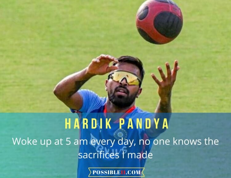 Hardik Pandya on His Comeback To The Team, no one knows the sacrifices