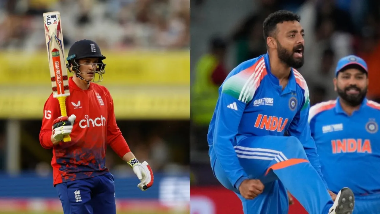 harry brook (eng) vs varun chakaravarthy (ind)