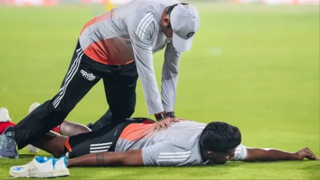 harshit rana injury update