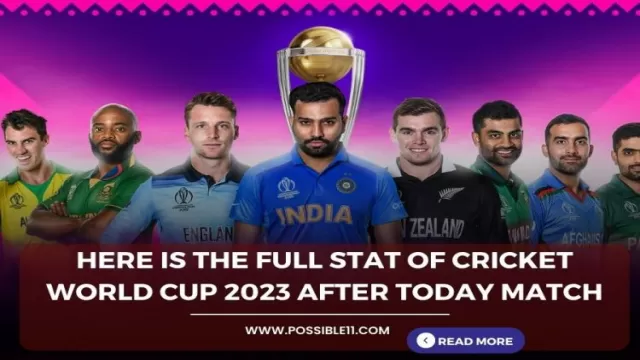 Here is the full stat of Cricket