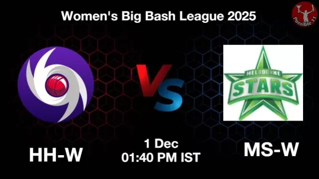 HH-W vs MS-W WBBL 2025, Pitch Report, Head to Head, Playing 11, AI Prediction