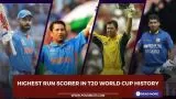 Highest run scorer in T20 World Cup history
