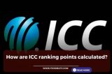 How are ICC ranking points calculated?