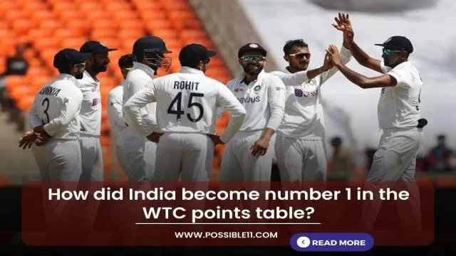 How did India become number 1 in