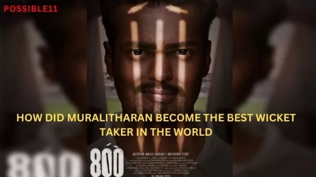 How did Muralitharan become the best wicket