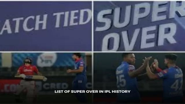How Many Super Over Has Been Played