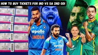 How to Buy Tickets for IND vs SA 2nd ODI in Raipur Online & Offline?
