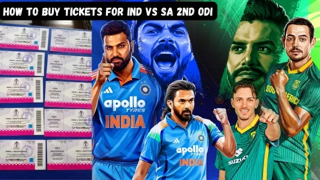 How to Buy Tickets for IND vs SA 2nd ODI in Raipur Online & Offline?