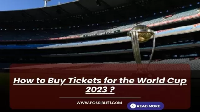 How to Buy Tickets for the World