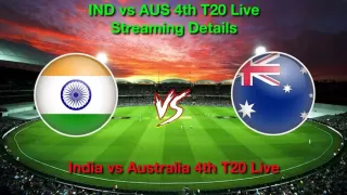 How to watch AUS vs IND 4th T20I Match for free, live streaming and telecast How to watch AUS vs IND 4th T20I Match for free