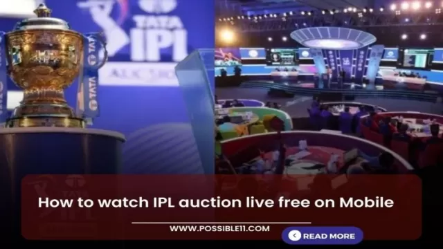 How to watch IPL auction live free